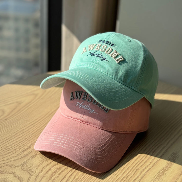 Kvinnenes vintage-inspirerte justerbare baseballcap Skanto