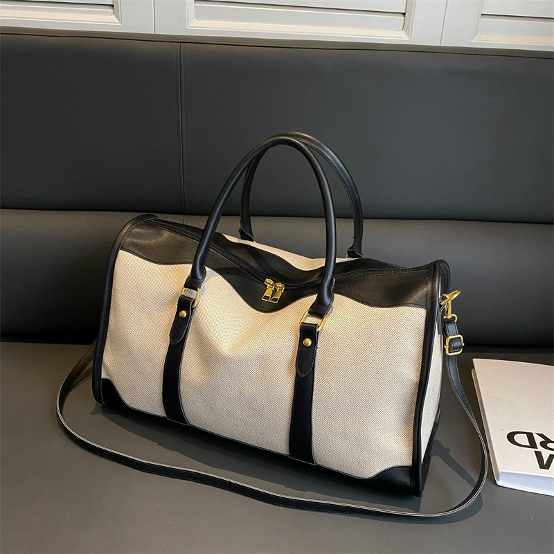 Sporty reise bag med avtakbare skulderremmer Skanto