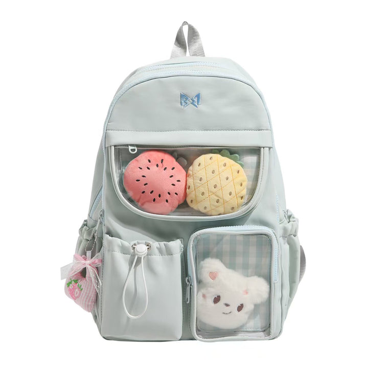 Clear Front Pocket Backpack Skanto