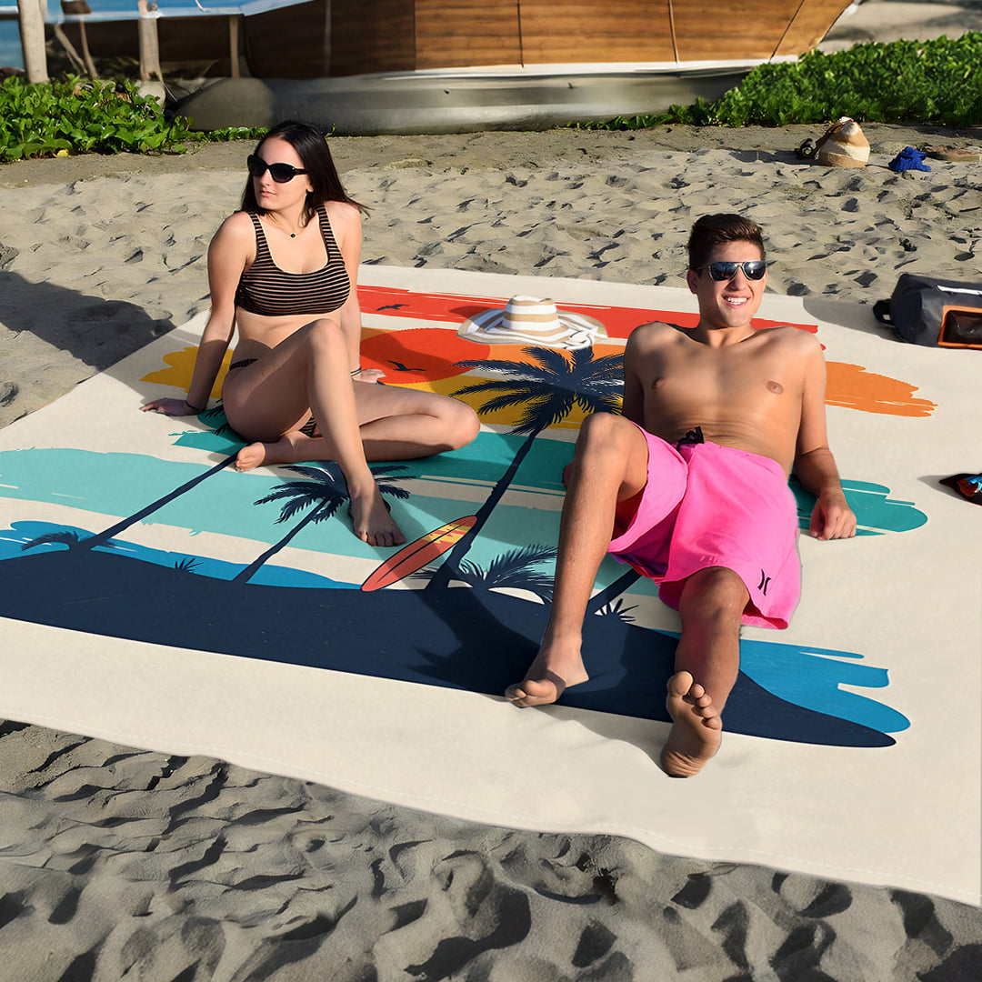 Mandala Design Strandmat Skanto
