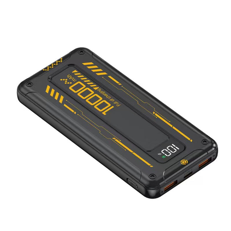 Robust powerbank med LCD-skjerm Skanto