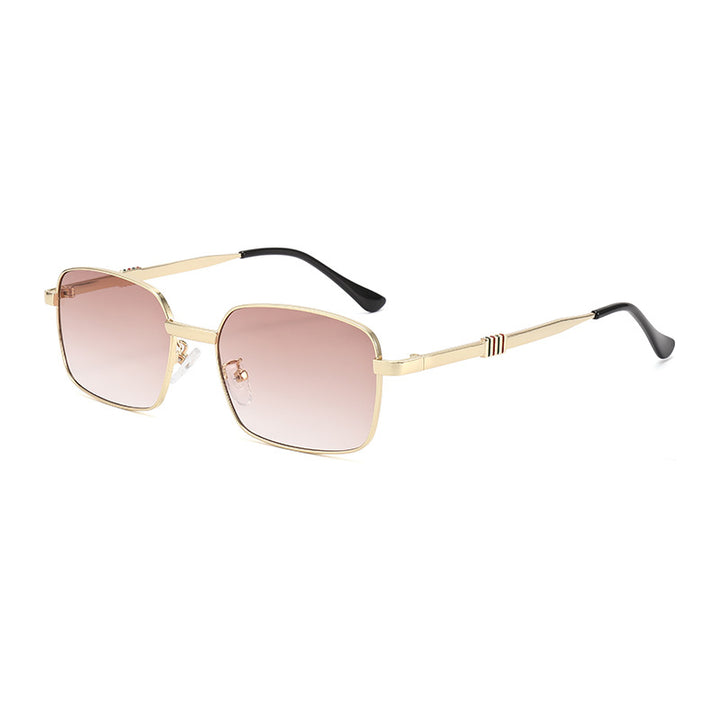 Herre Sleek Square Frame Solbriller Skanto