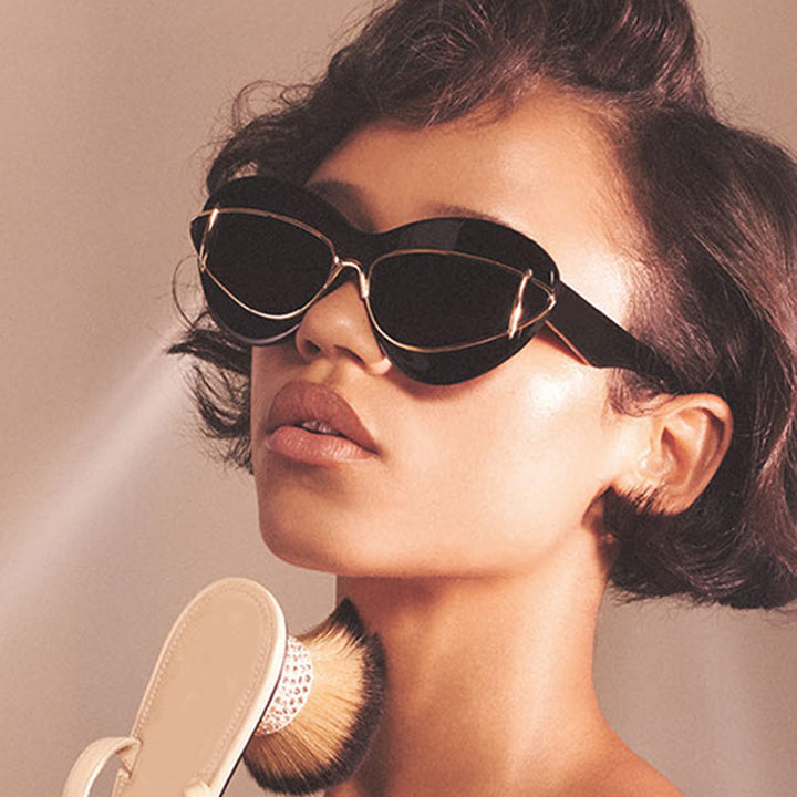 Women's extravagant cat-eye sunglasses Skanto