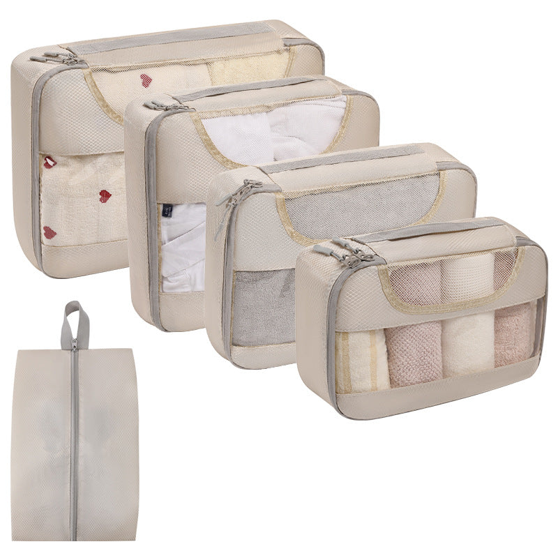 Multi-piece travel organizer set Skanto