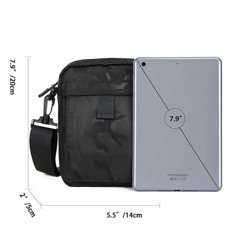 Kompakt Multi-Funksjonell Crossbody Veske Skanto