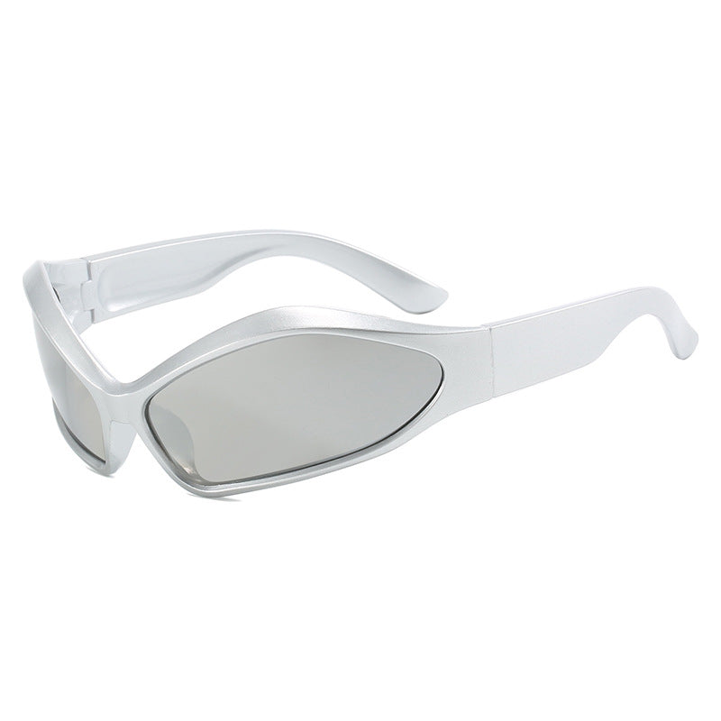 Dame Sporty solbriller med aerodynamisk design Skanto