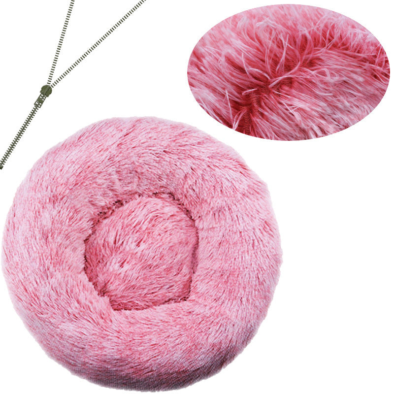 Plush Sirkulær Hundeseng