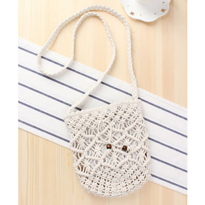 Hand-knotted shoulder bag Skanto