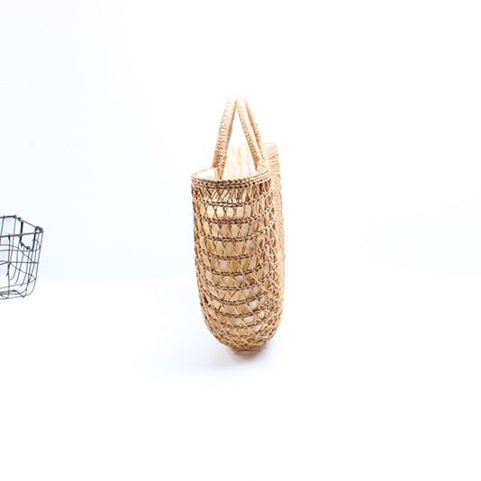 Elegant Handmade Basket Bag Skanto