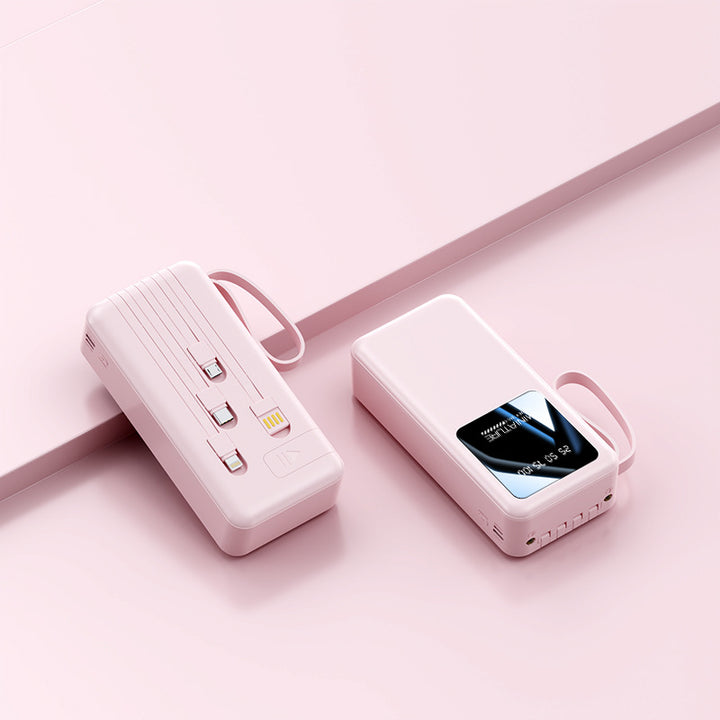 Bærbar Powerbank med intelligent energivisning og flere USB-tilkoblinger Skanto