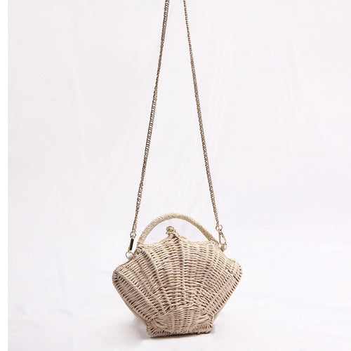 Handmade beach bag with organic design Skanto