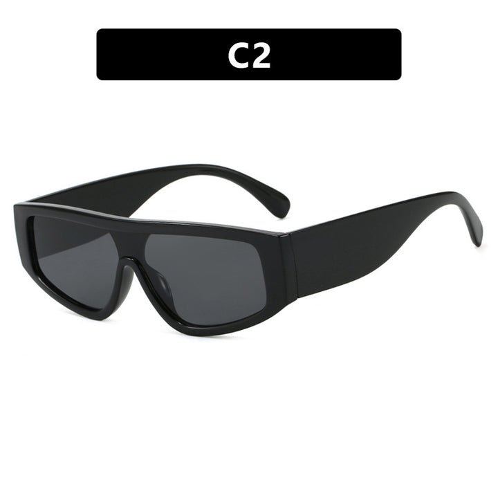 Women's fashionable sports sunglasses with innovative design and wide frame Skanto