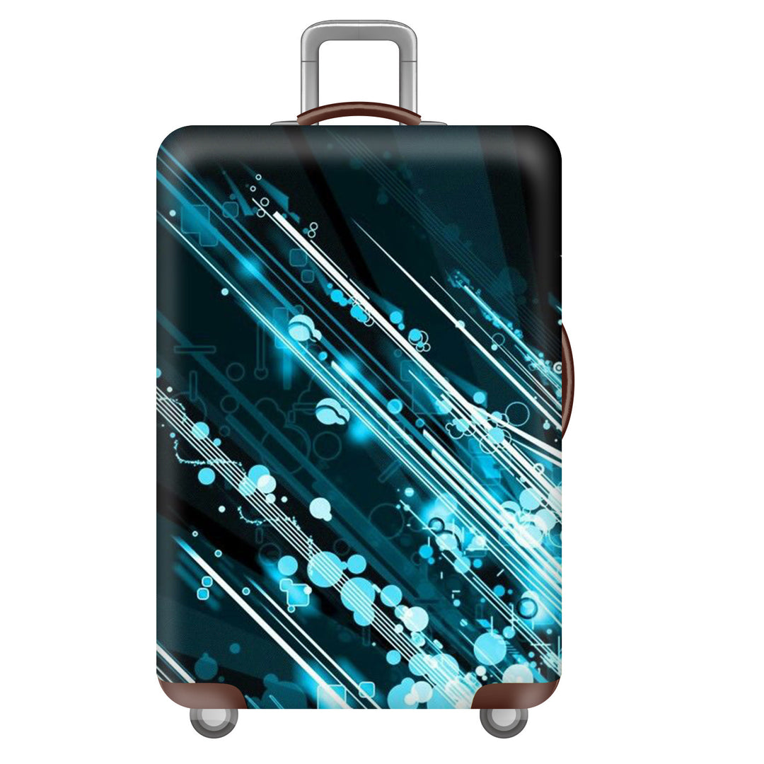 Unisex nan robuster Hartschalen-Trolley med polykarbonat-ytter skall og bilmerke-motif Skanto