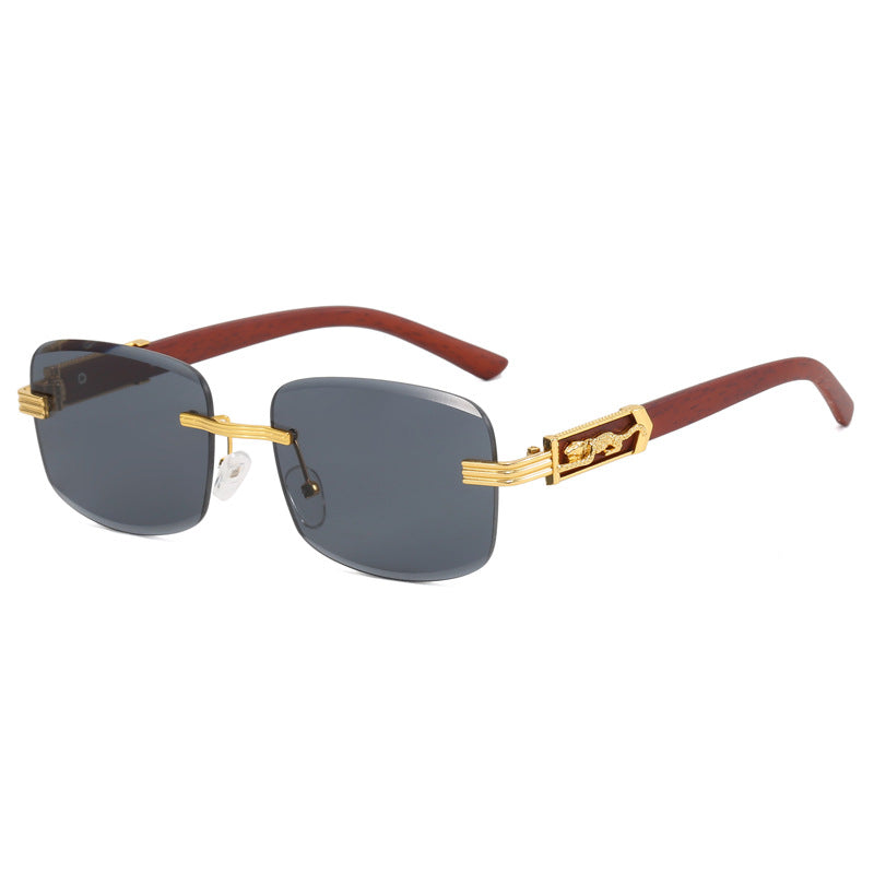 Dame designer solbrille med luksuriøse accenter Skanto