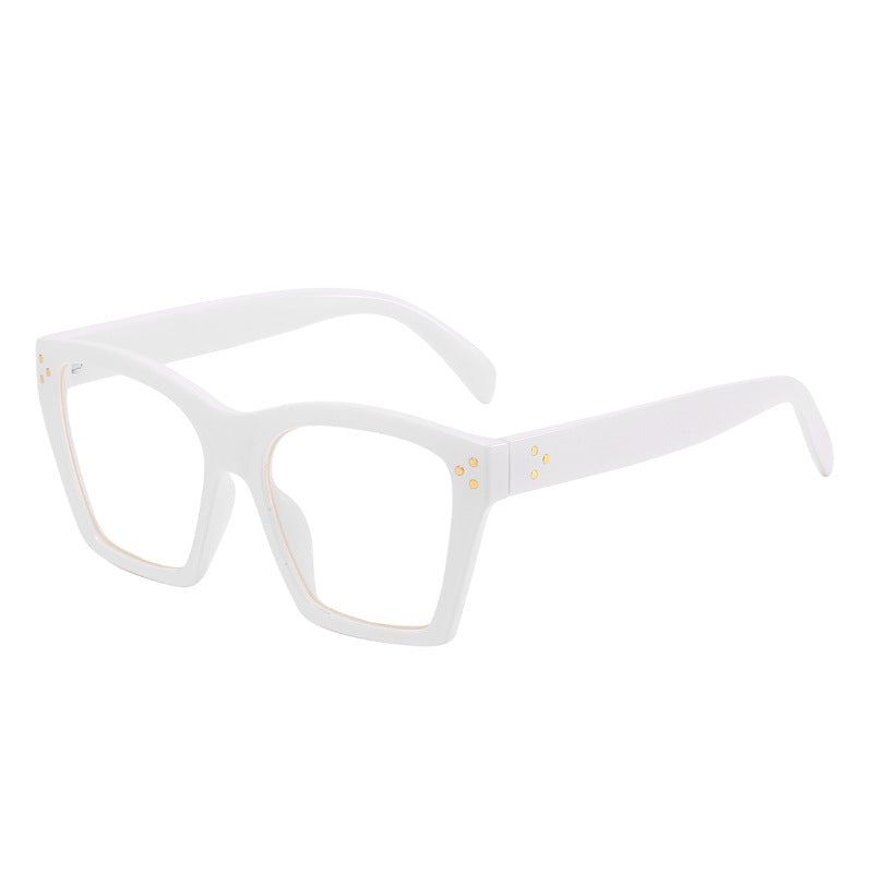 Dame stor moteriktig solbrille Skanto