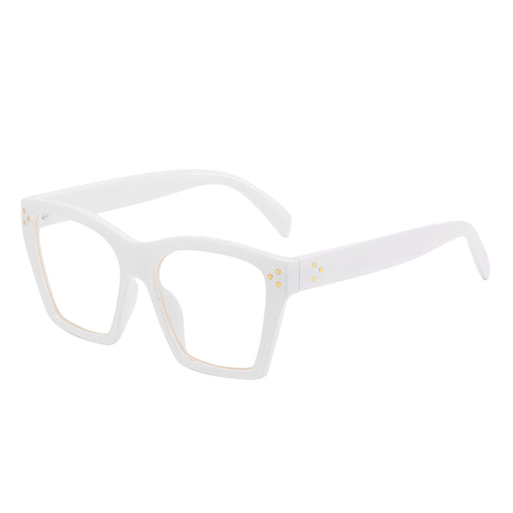 Dame stor moteriktig solbrille Skanto