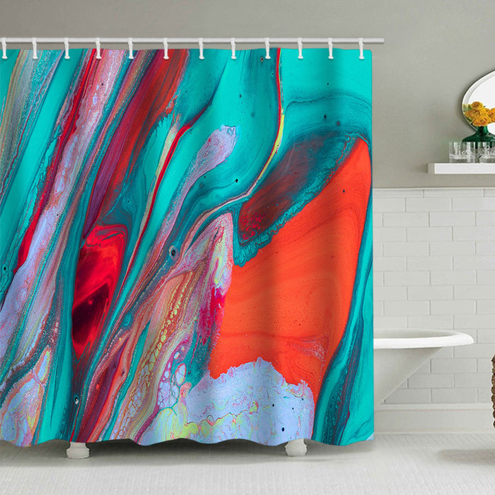 Kunstnerisk Marmor Design Dusjforheng Skanto