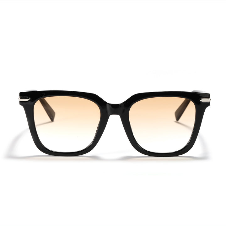 Dame moteriktig quadratisk solbrille med høykvalitets glass Skanto