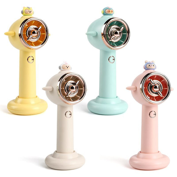 Kvinnenes bærbare mini vifte med lekne design Skanto