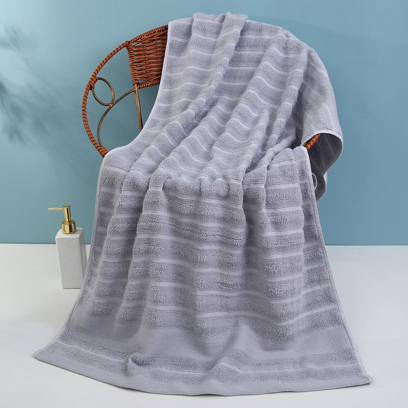 Frotteehåndkle med elegante striper Skanto