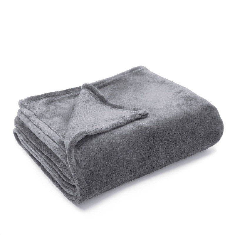 Dame luksuriøs og koselig mikrofiber-teppe Skanto