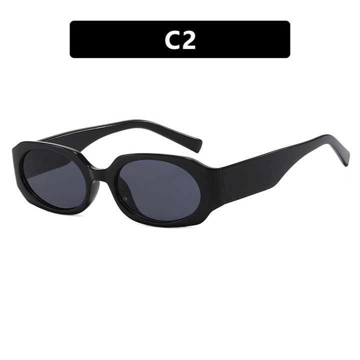 Women's extravagant sunglasses in stylish retro design Skanto