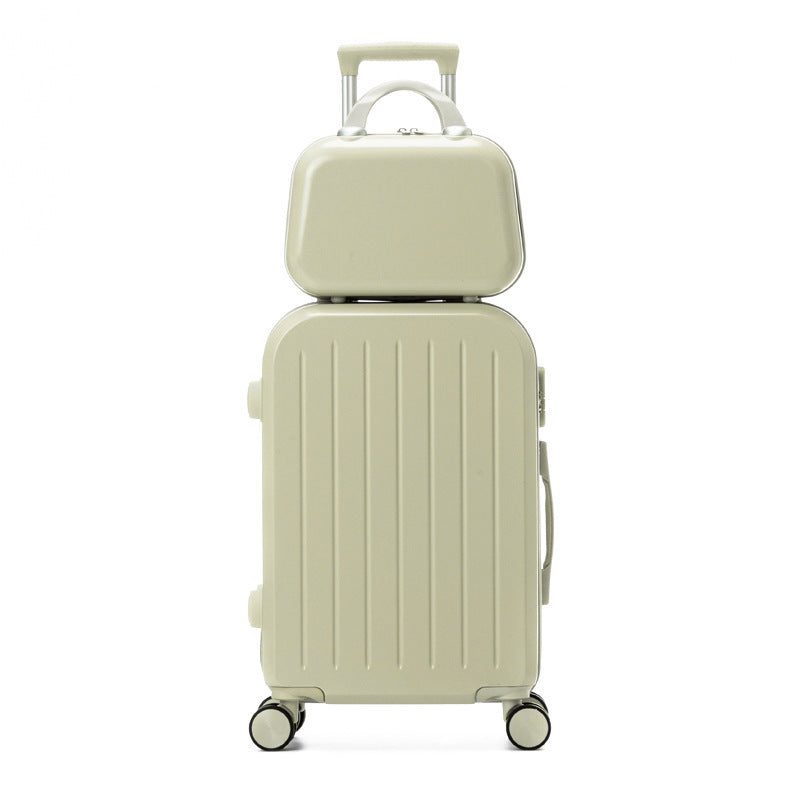 Dual-Layer Hard-Shell Travel Suitcase Skanto