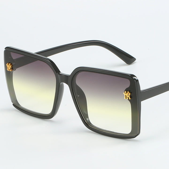 Dame Oversized-solbriller med elegante glass Skanto