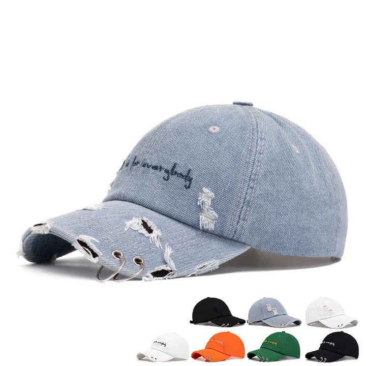 Unisex Slittet Grafisk Baseballcaps Skanto 1784270467