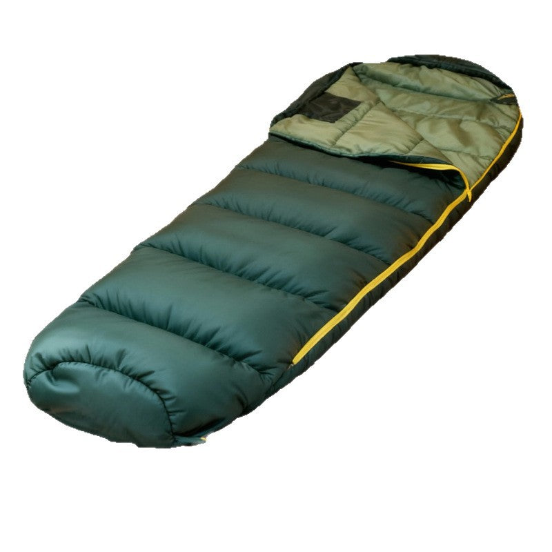 Komfortabel sovepose med integrert hette Skanto