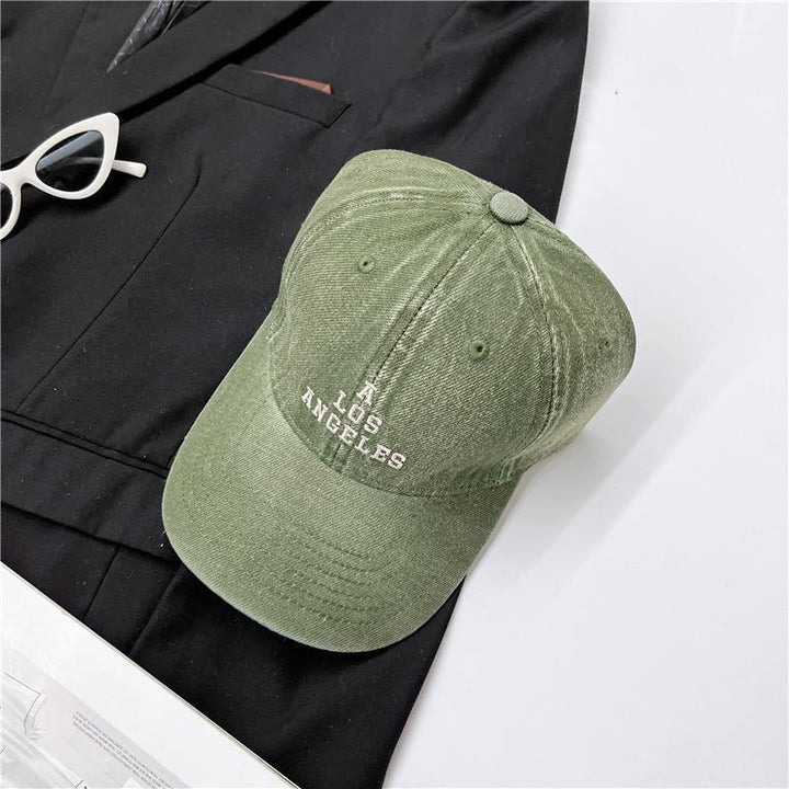 Kvinnenes Vintage Denim Baseball Caps Skanto