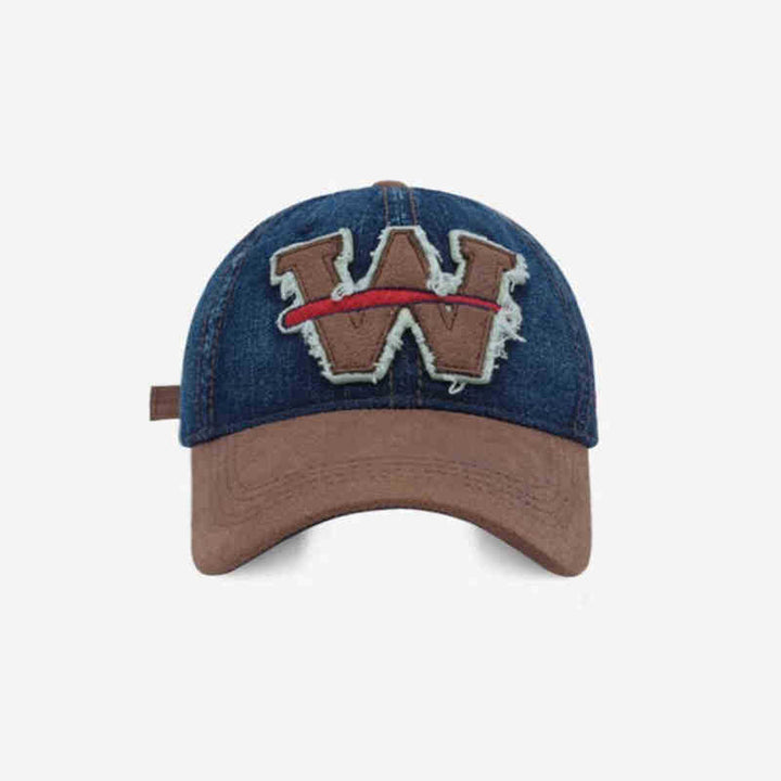 Herre Slitt Denim Baseball Caps Skanto