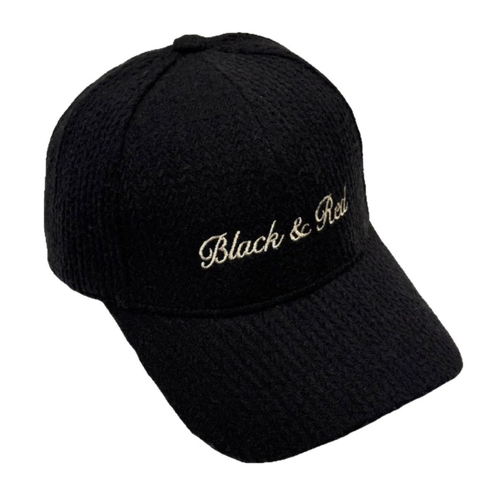 Kvinne Teksturert Strikket Baseballcaps Skanto