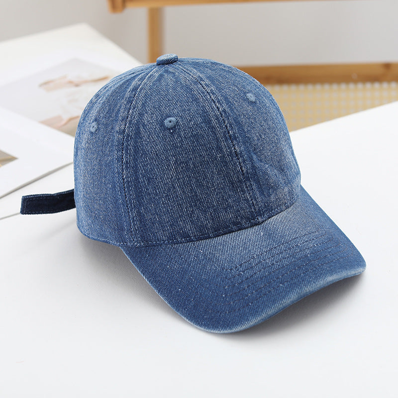 Dame casual og moteriktig Denim-basecap Skanto