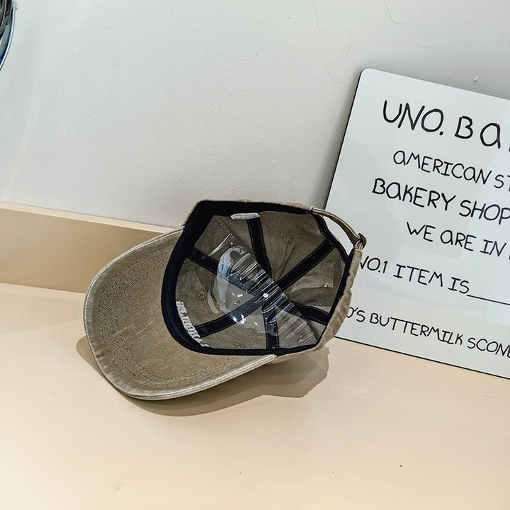 Herre Vintage-Stil Bomull Caps Skanto