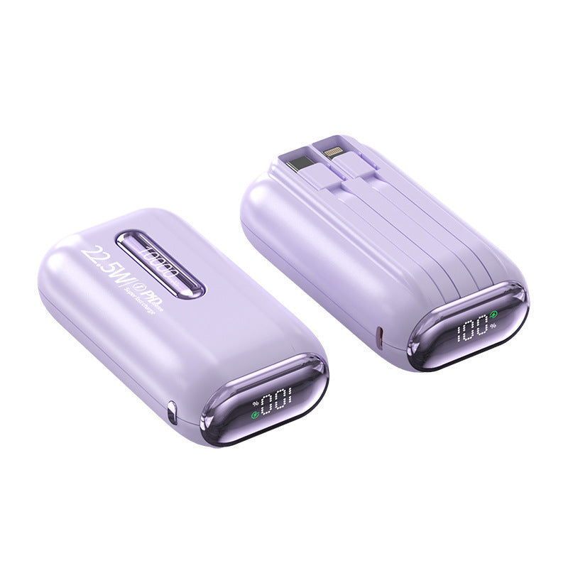 Powerbank med 10000mAh og hurtigladefunksjon Skanto