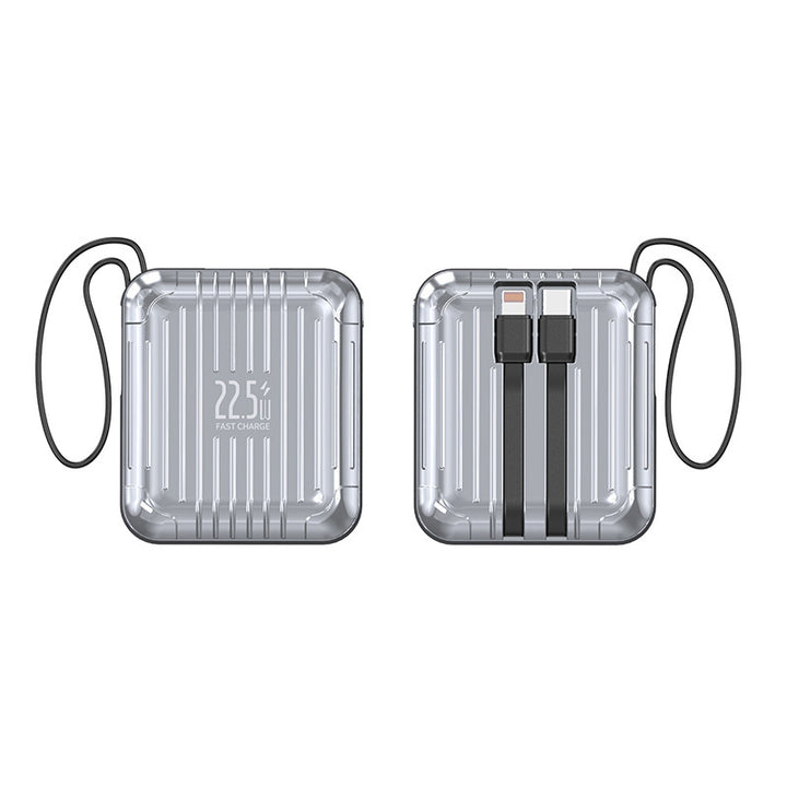 Bærbar powerbank med innovativ hurtigladefunsjon og ergonomisk design Skanto