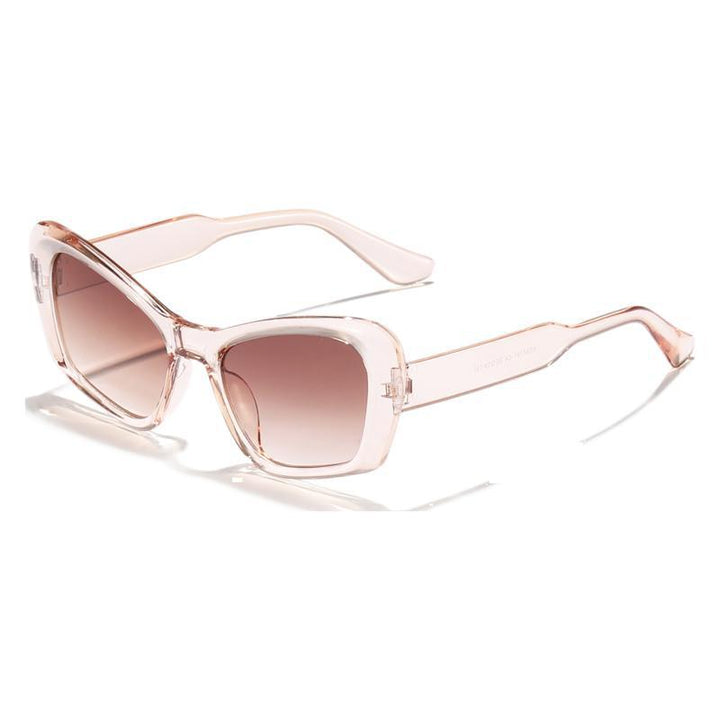 Dame designer solbrille i den gjenkjennelige retro-stilen Skanto