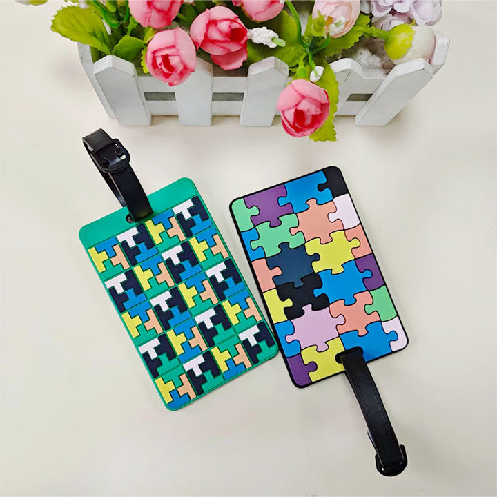Unisex bagasjemerke i kreativ geometrisk design Skanto
