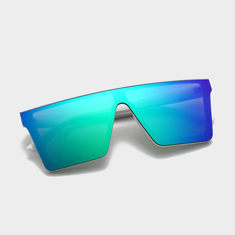 Dame oversized solbriller i futuristisk design Skanto