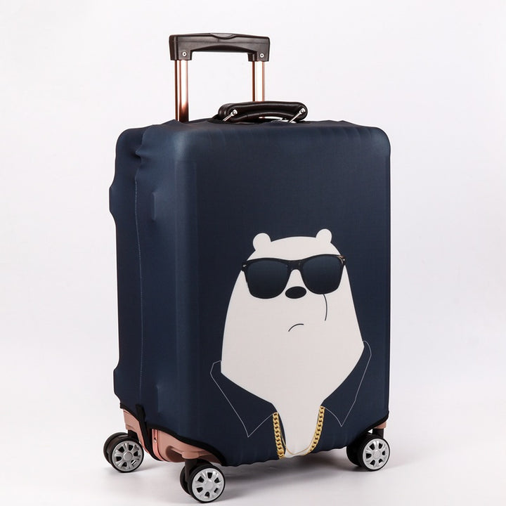 Mønstret hard shell bagasje Skanto