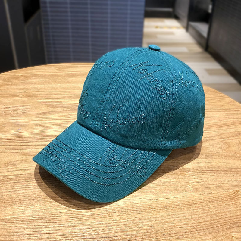 Kvinnenes Uformelle Broderte Caps Skanto 1784083710