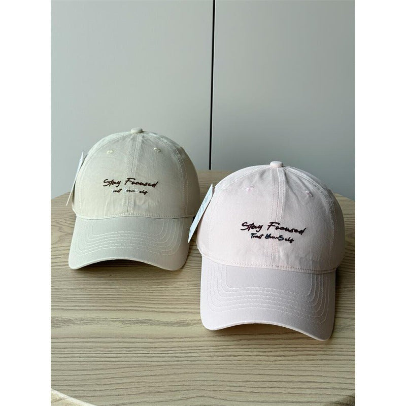 Herre Casual Bomull Brodert Caps Skanto