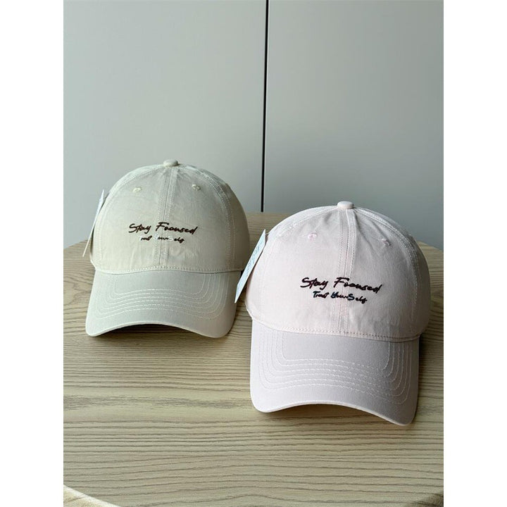 Herre Casual Bomull Brodert Caps Skanto