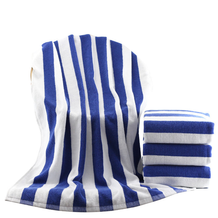Frotté-Håndkle Med Livlig Stripemønster Skanto