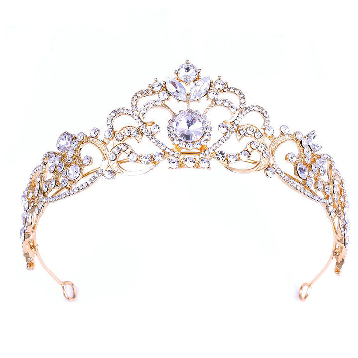 Damer Krystallbesatt Tiara Skanto