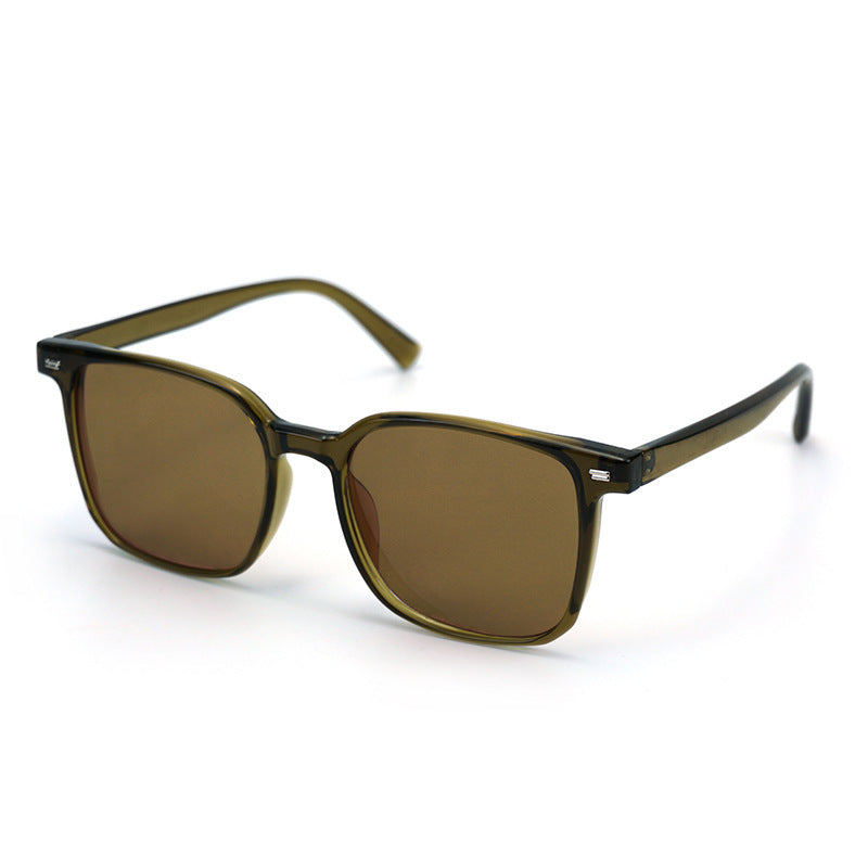 Dame Kvadratisk Solbrille med moderne aksenter Skanto