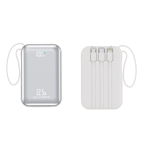 kompakt Powerbank med hurtiglading funksjon Skanto