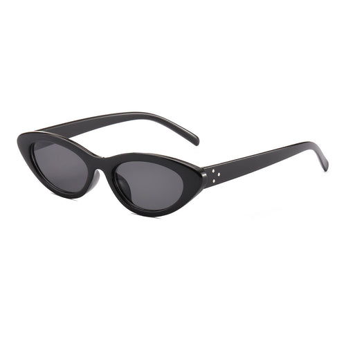Dame Cat-Eye solbriller i elegant Leo-design Skanto