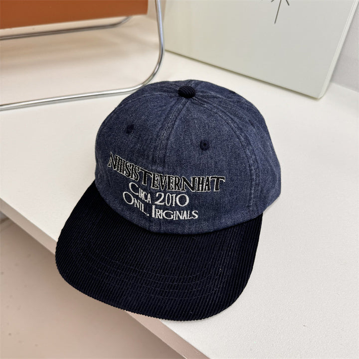 Herre Vintage-Inspirert Brodert Baseball Caps Skanto